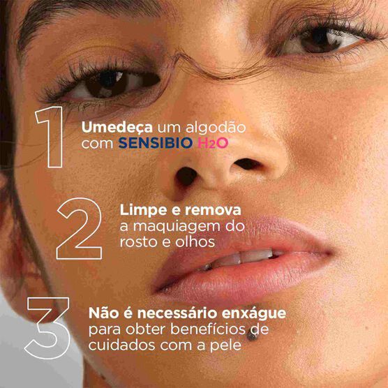 Água Micelar Sensibio H2O Bioderma